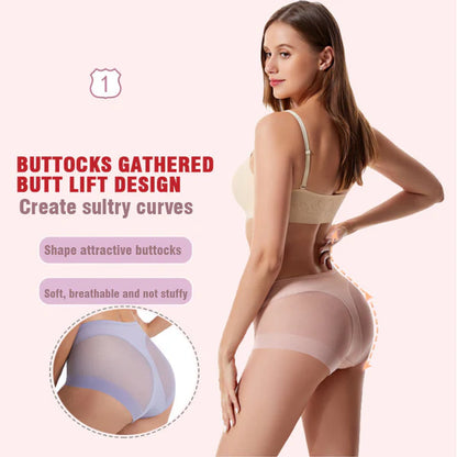 Women Ice Silk Invisible Underwear