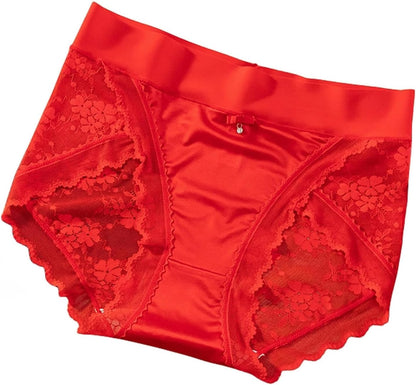 Flower Lace Mesh Panties