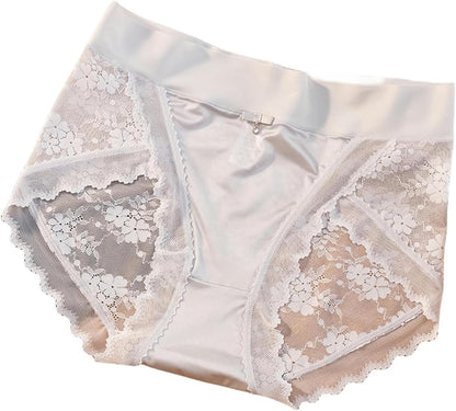 Flower Lace Mesh Panties