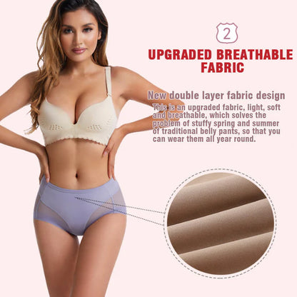 Women Ice Silk Invisible Underwear